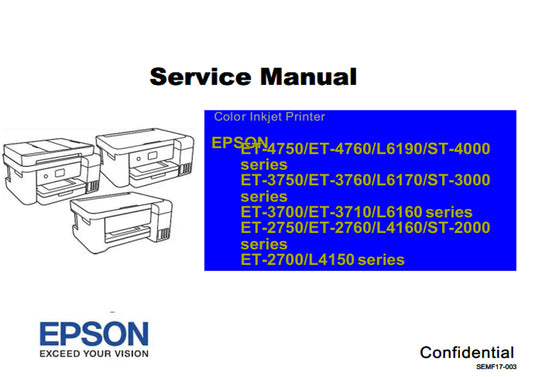 Manual de Servicio Epson L4150 L4160 L6160 L6170 L6190
