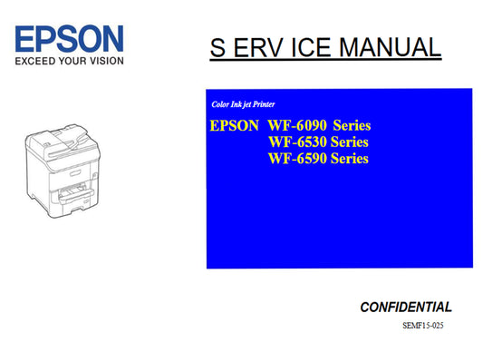Manual de Servicio Epson WF-6090 WF-6530 WF-6590