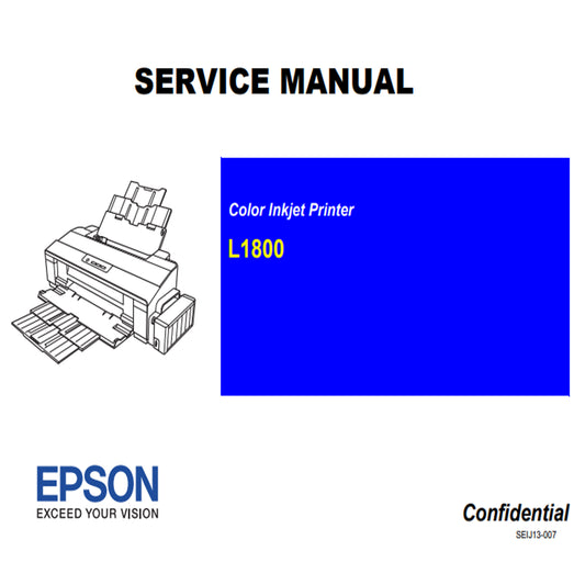 Manual de Servicio Epson L1800