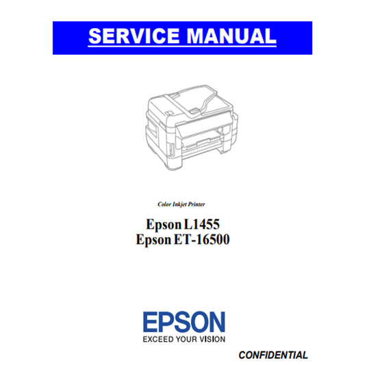 Manual de Servicio Epson L1455 ET-16500