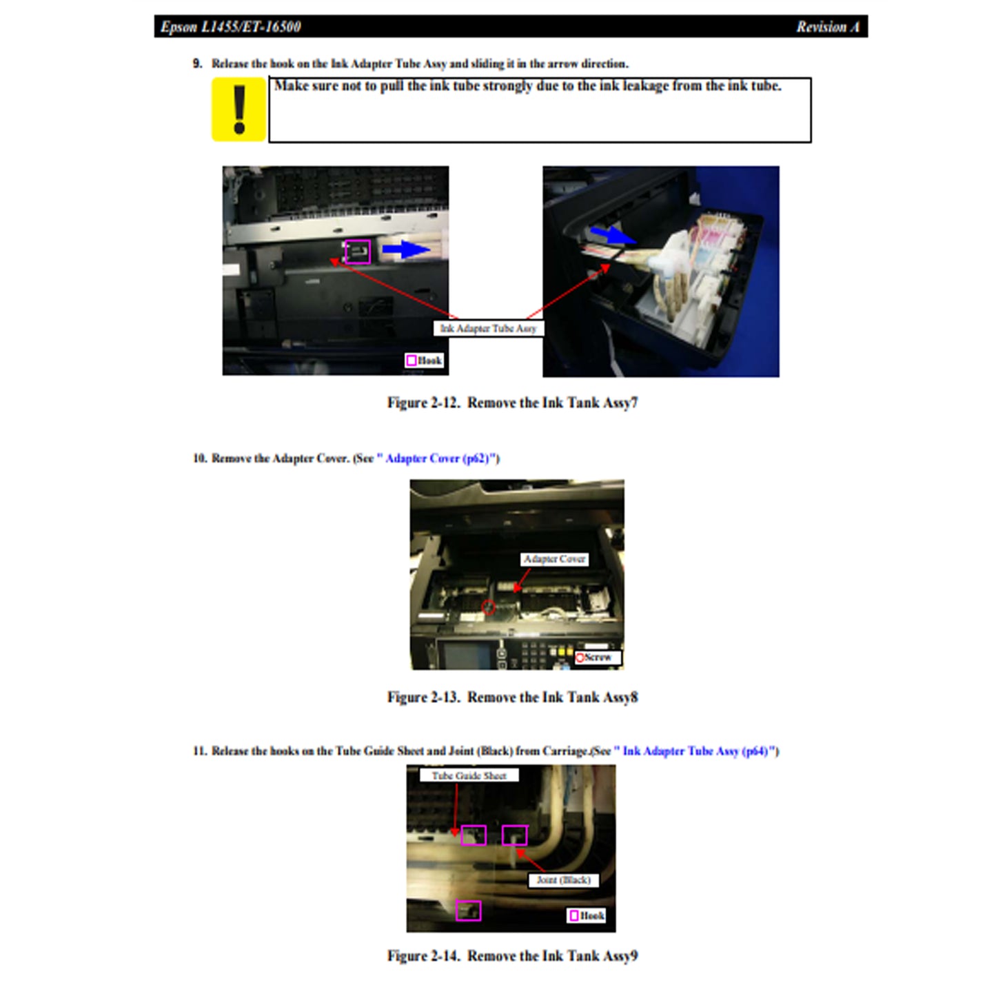 Manual de Servicio Epson L1455 ET-16500